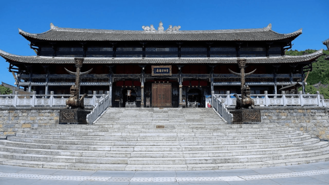 贵州最大的彝族仿古建筑——贵州宣慰府_奢香夫人_毕节市_大方县