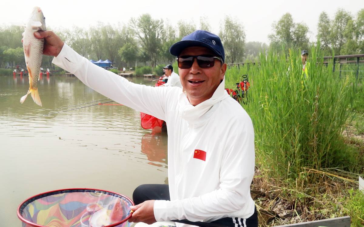 80人同场竞技 第二届京张大众钓鱼联谊赛延庆站开竿