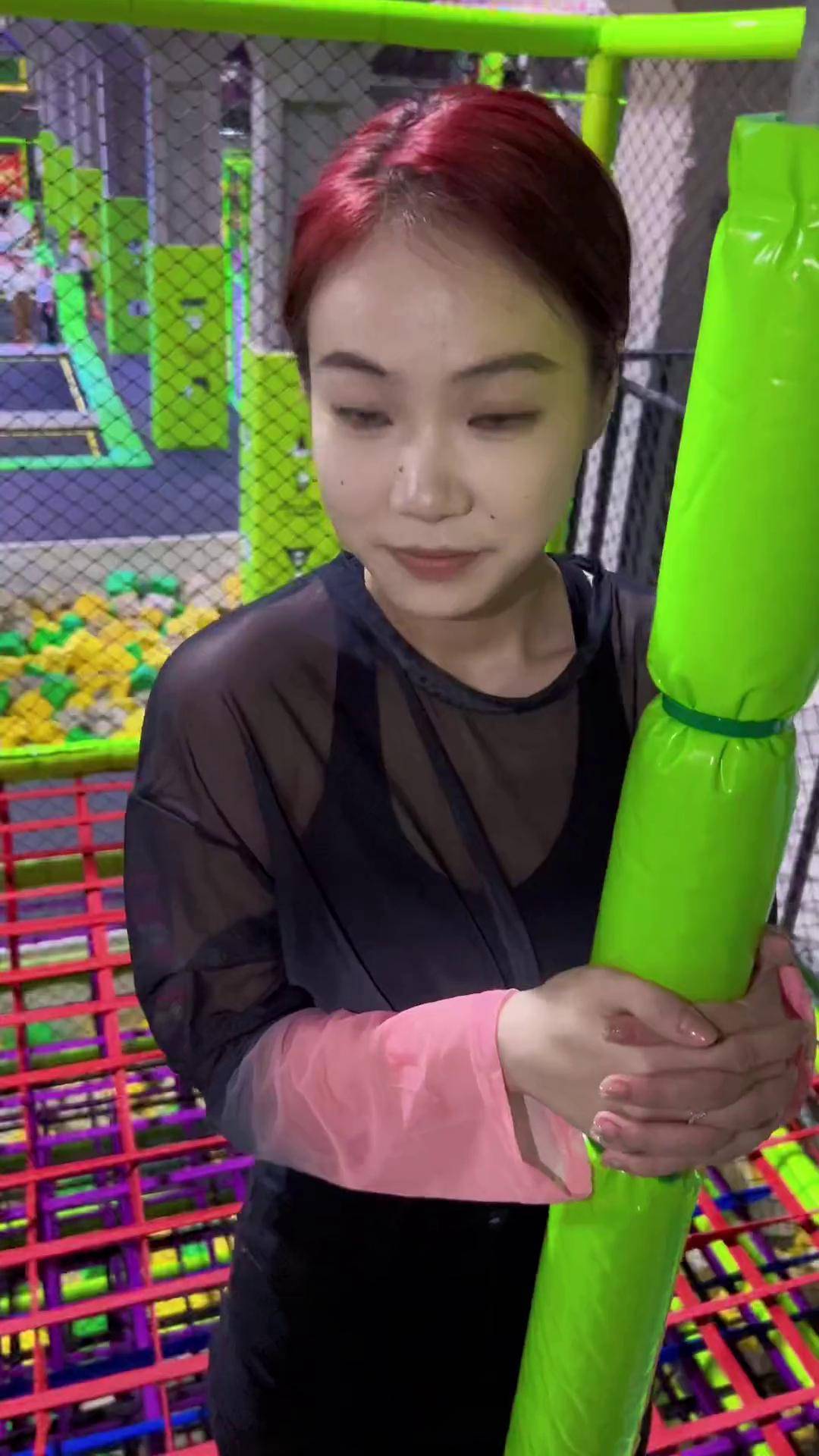 一般人不敢玩🤪 蹦床公园 释放一夏尖叫解压 蜘蛛塔 暑假就该这么玩