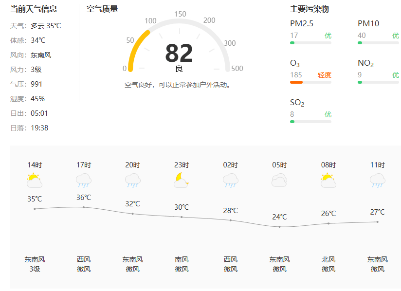 持续降雨!冠县最新天气预报