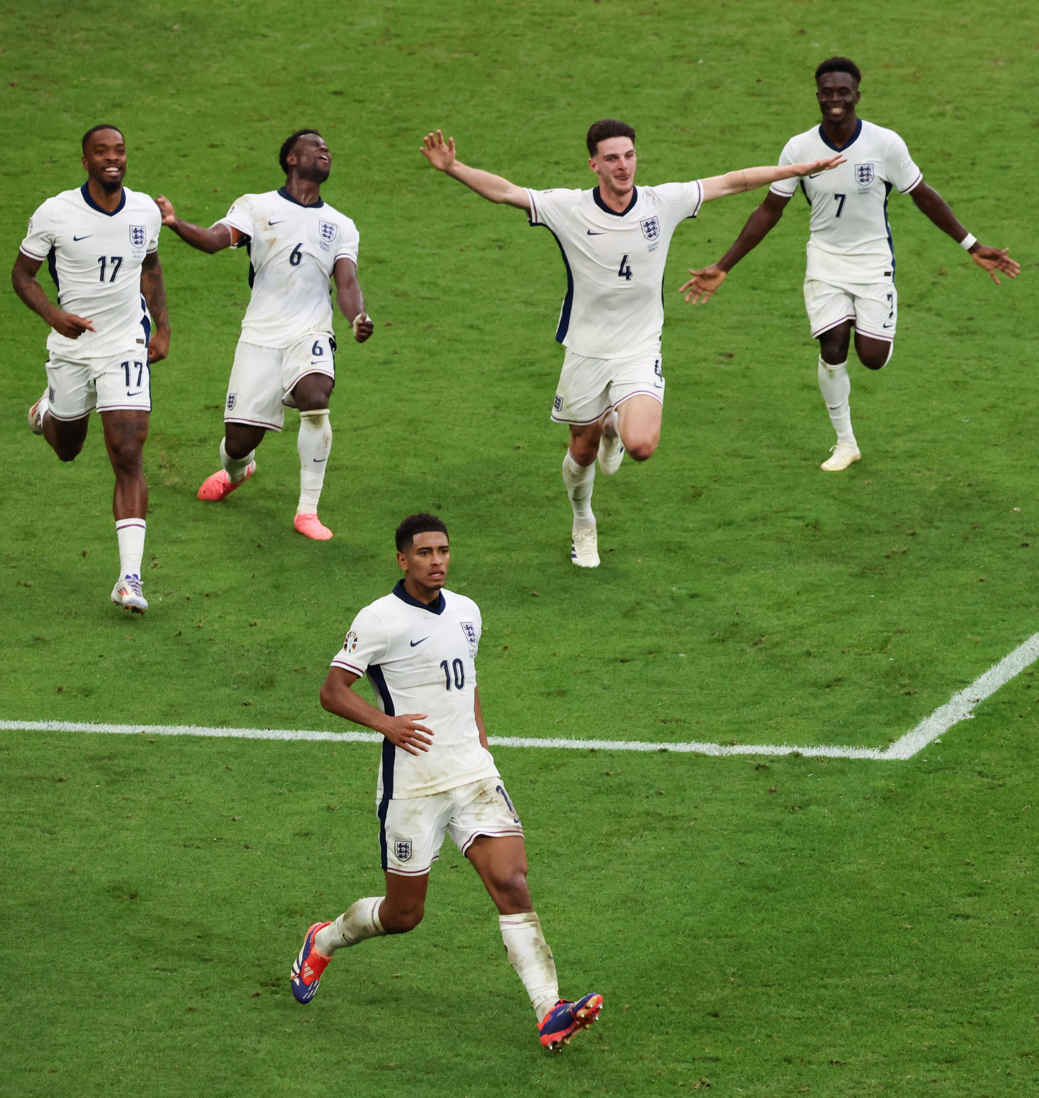 欧洲足球锦标赛:英格兰队晋级八强