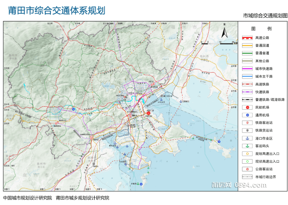 莆田高铁片区规划图图片