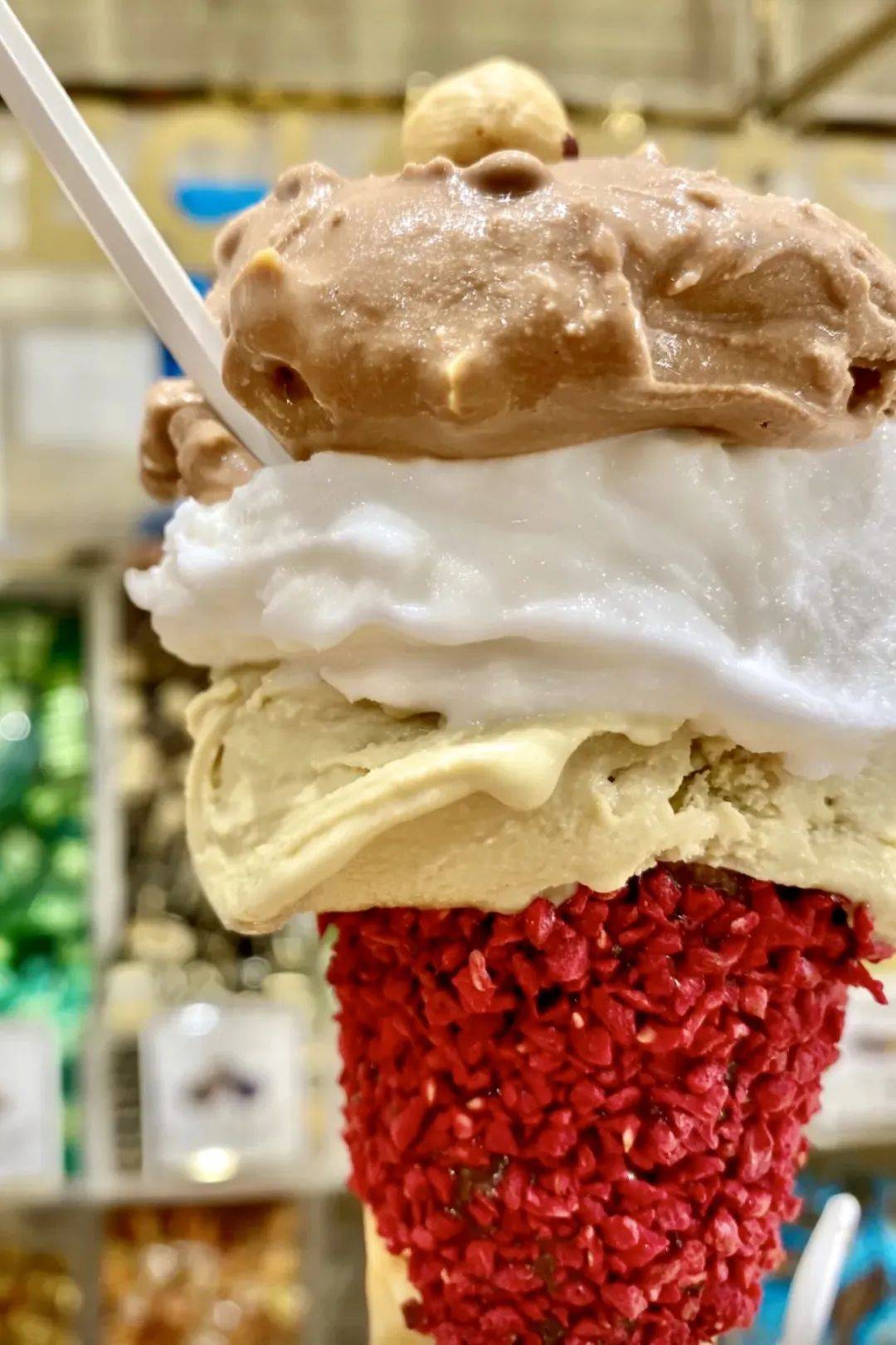 做高端巧克力起家的venchi也是最早一批开来北京的正宗gelato品牌
