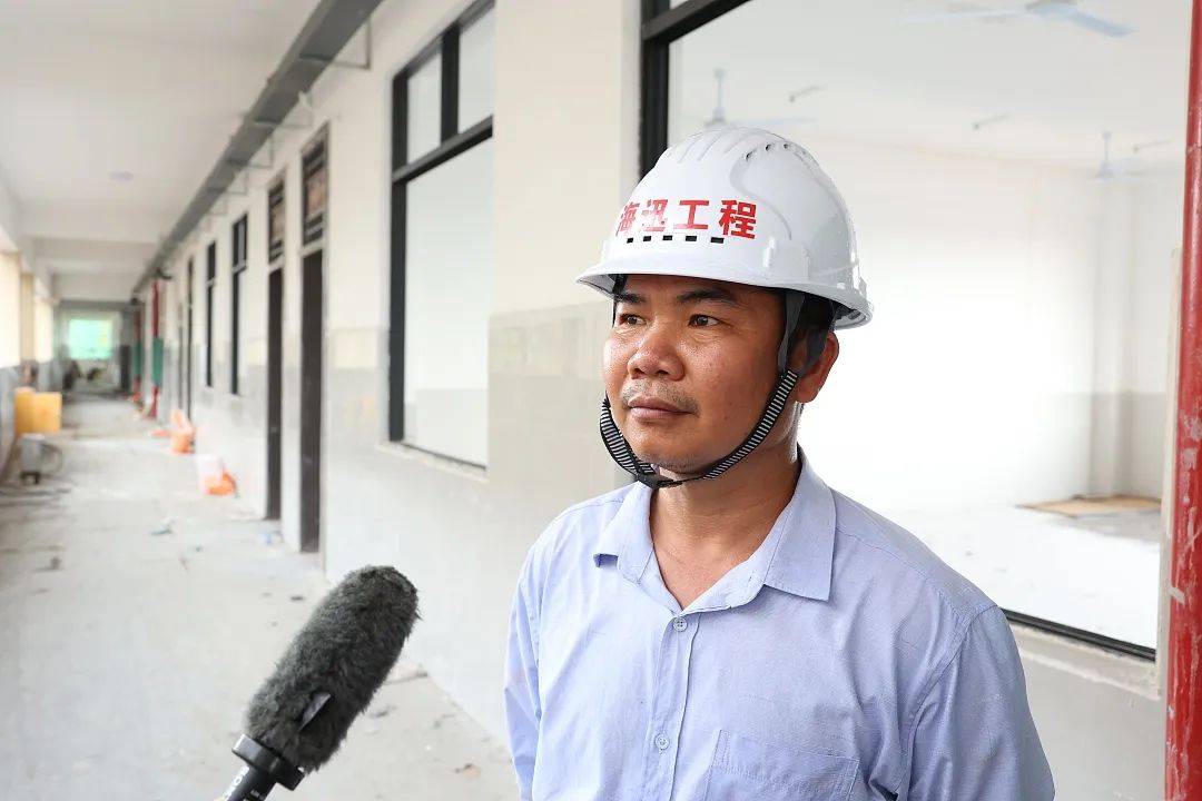 玉林这所新建高中进度条再刷新