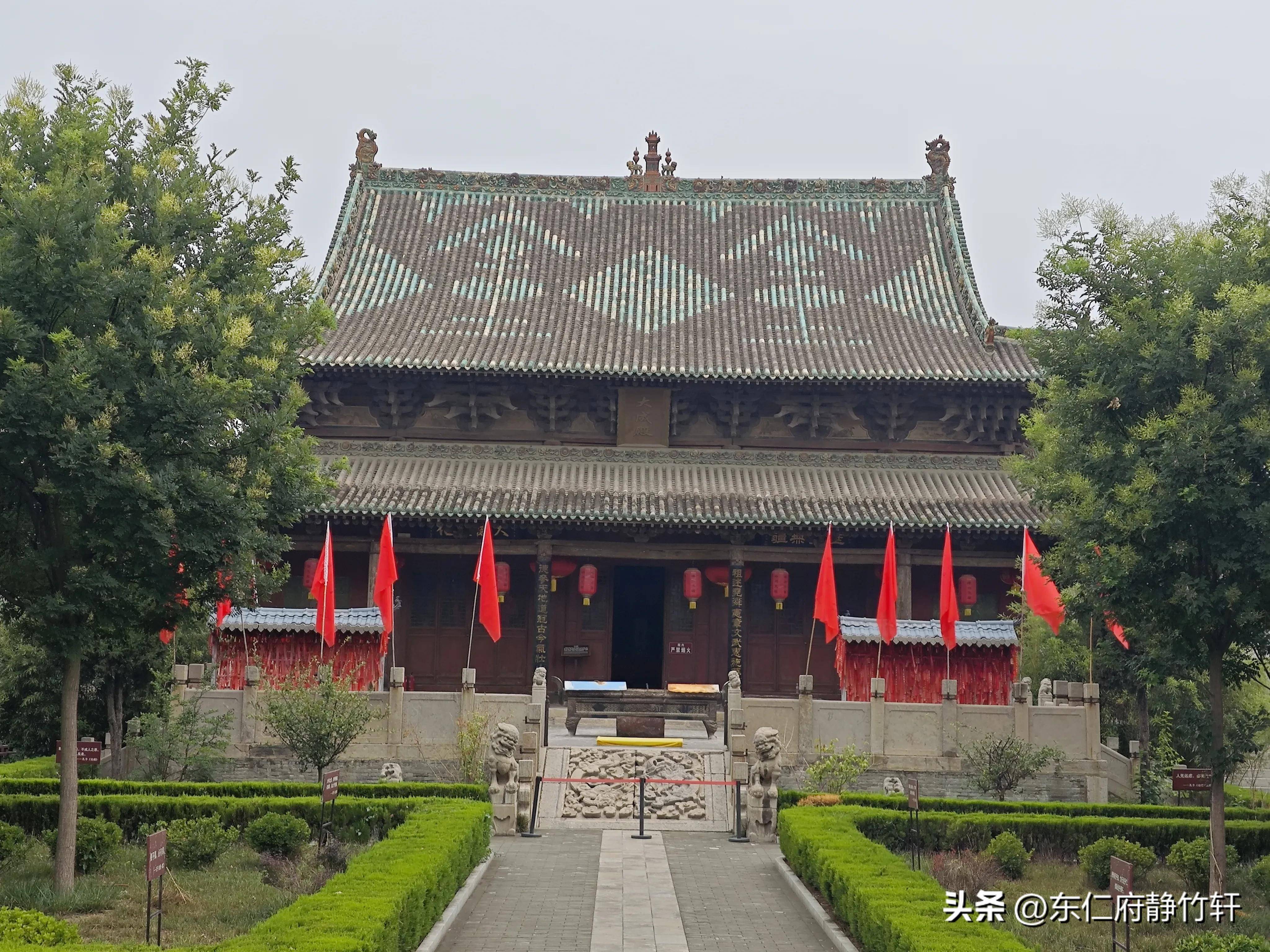 联题山西省运城市新绛县文庙 文/李景宁