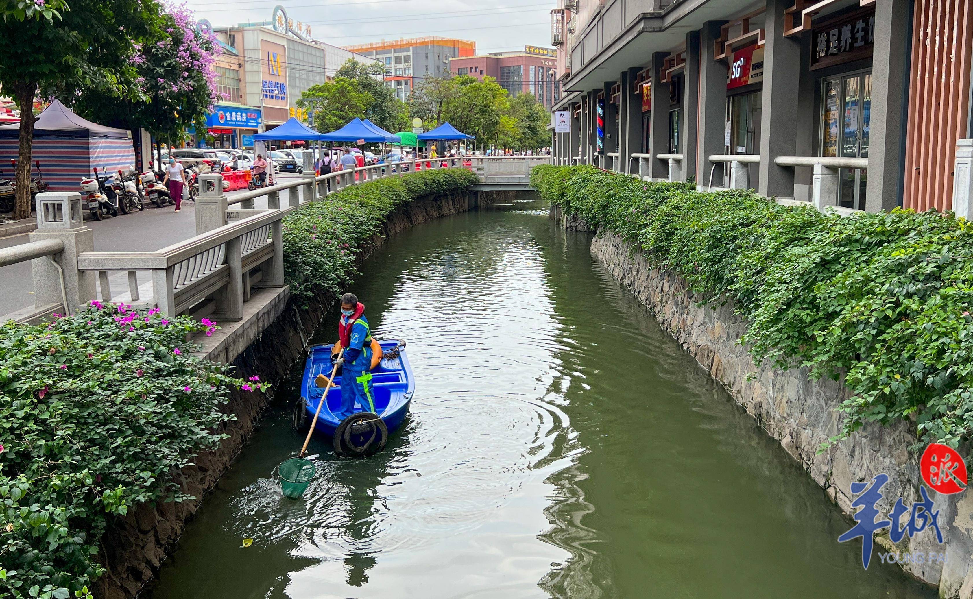 广州河涌分布图图片