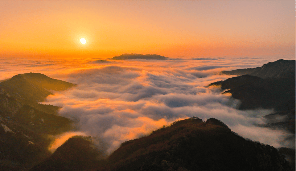 临沂蒙山云蒙景区图片