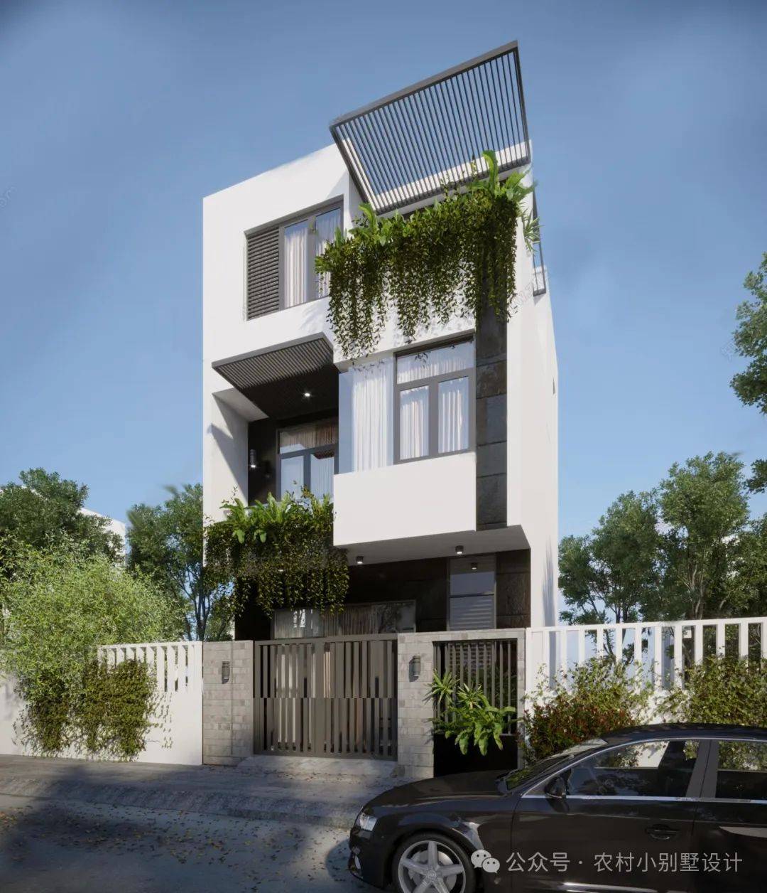 九款现代风格自建独栋别墅方案