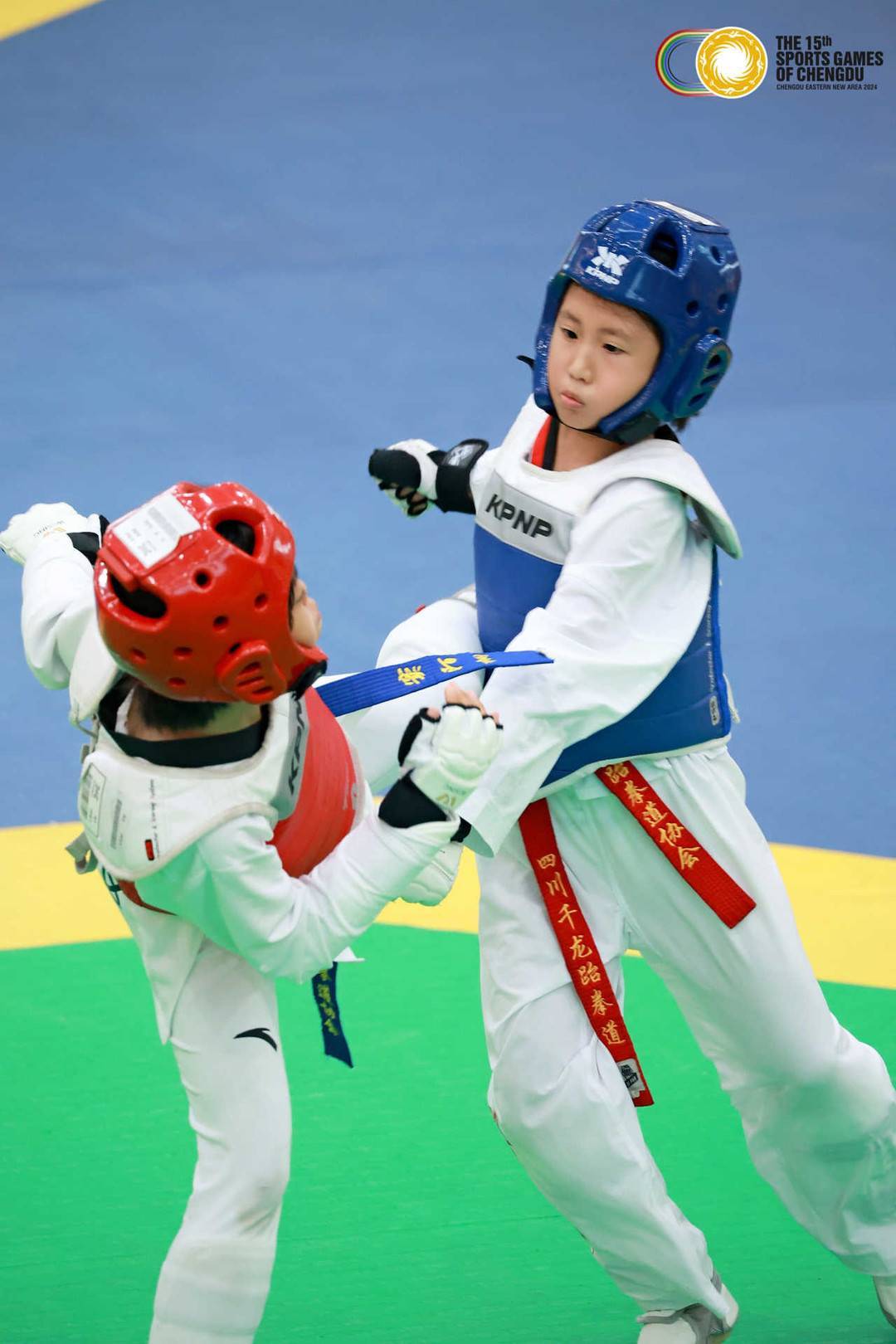 成都市运会青少年组跆拳道比赛落幕