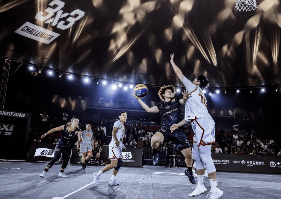 国际篮联世界女子巡回赛暨三人篮球挑战赛(廊坊站)开赛