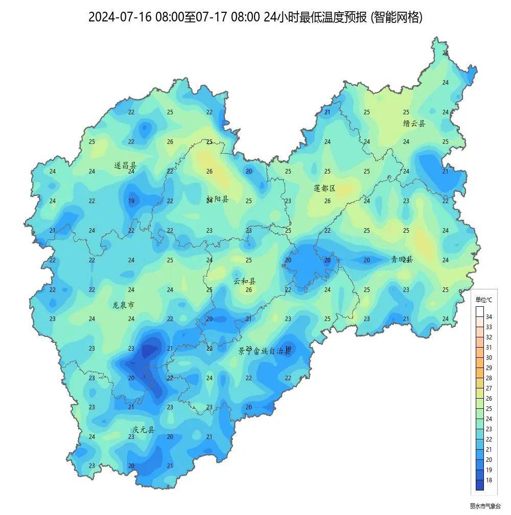 丽水晴热高温也霸榜_天气_大部_雷阵雨