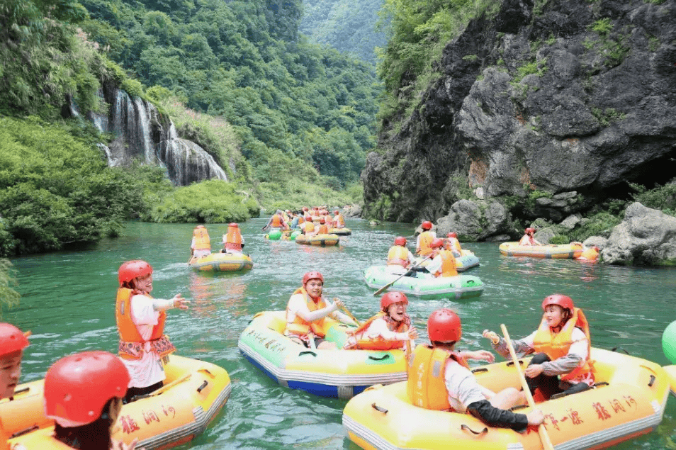 大暑至！湖南漂流胜地合集来啦！“湘”当清凉~