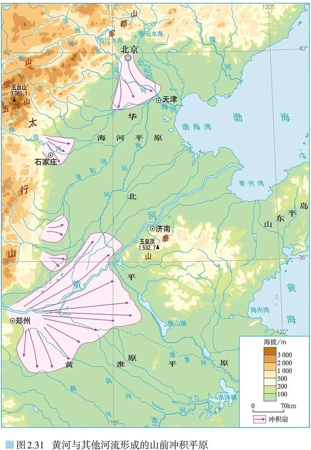 渭河冲积平原图片