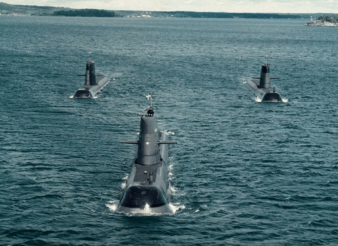 瑞典海军南曼兰号潜艇重新下水 耗资4100万欧元 延长潜艇使用寿命