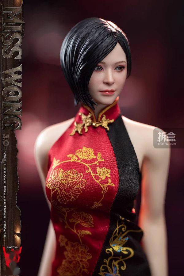 swtoys 艾达王30 旗袍版 生化危机 王小姐 1/6可动人偶