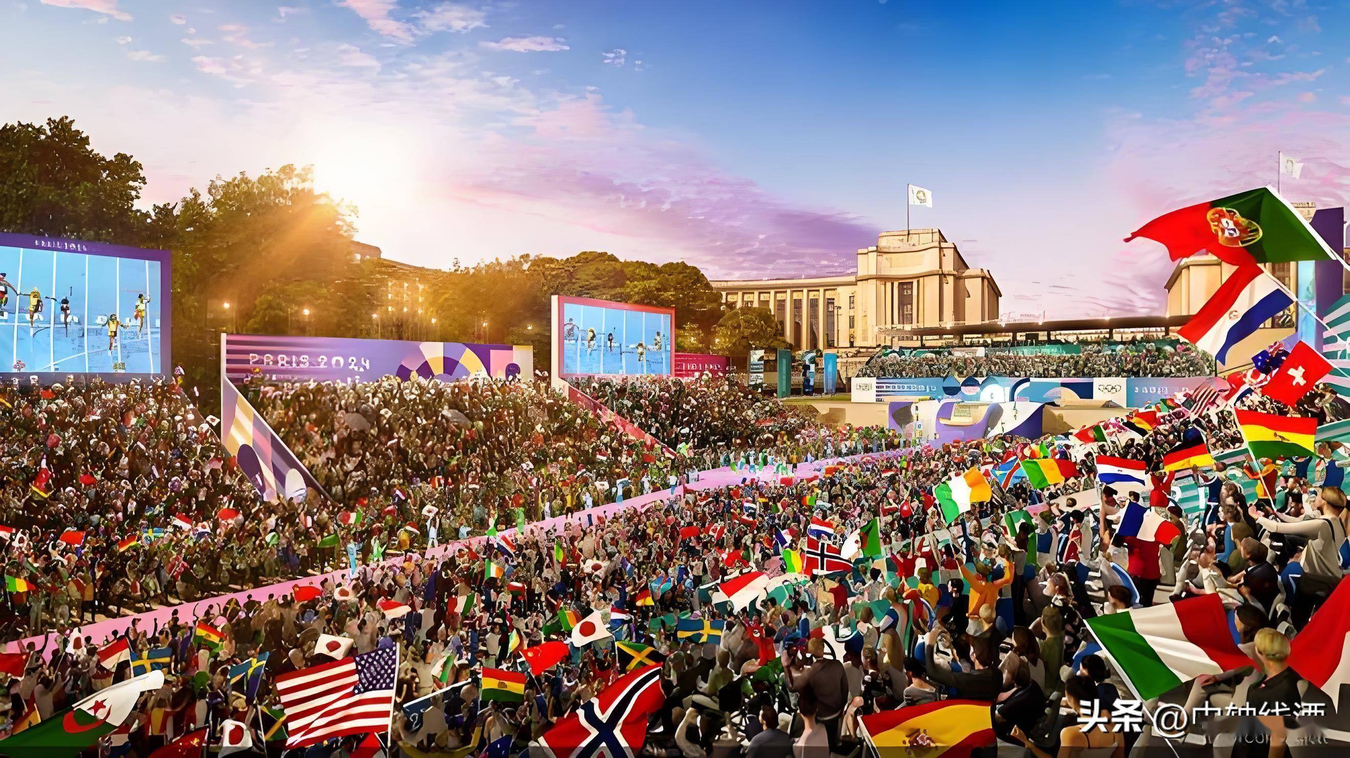 巴黎奥运会开幕在即,中轴线酒为巴黎奥运喝彩!为中国健儿加油!