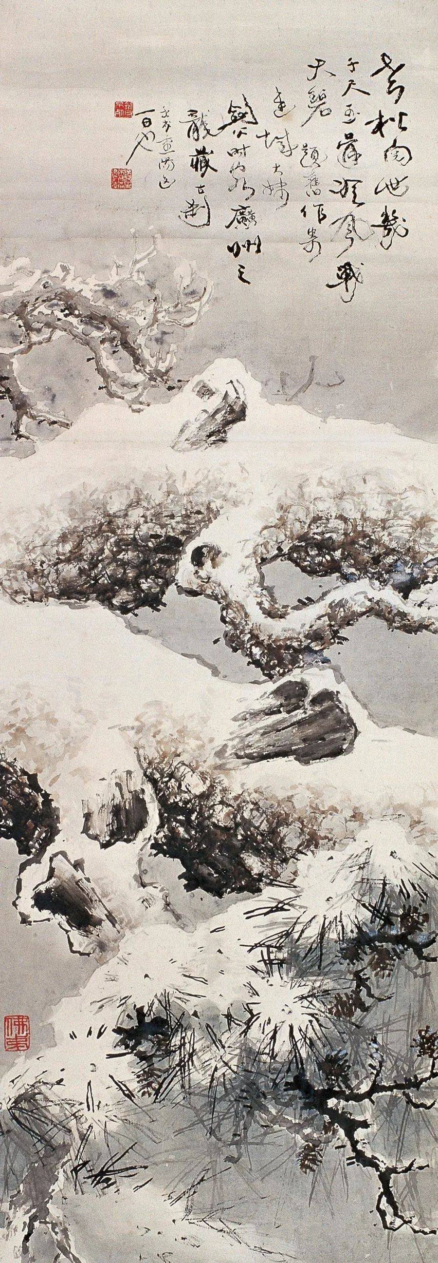 高剑父大写意花鸟，耐人寻味_中国_美术_版权