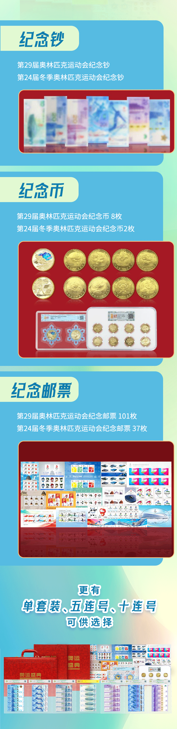 双奥瑰宝奥运纪念钞图片