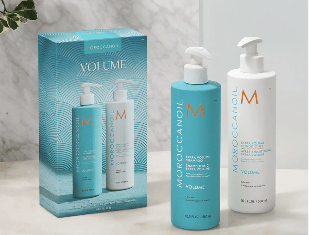 moroccanoil 大容量丰盈洗发水 护发素套装4.4折!发量暴增,空气感满分