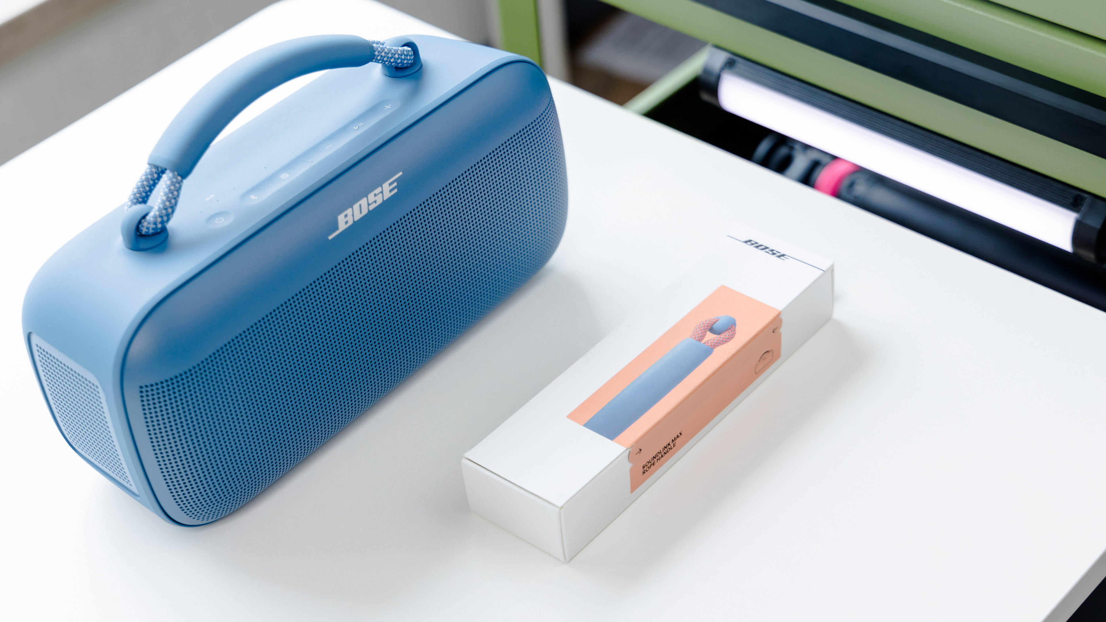 bose soundlink max手提音箱开箱 随时开启派对模式