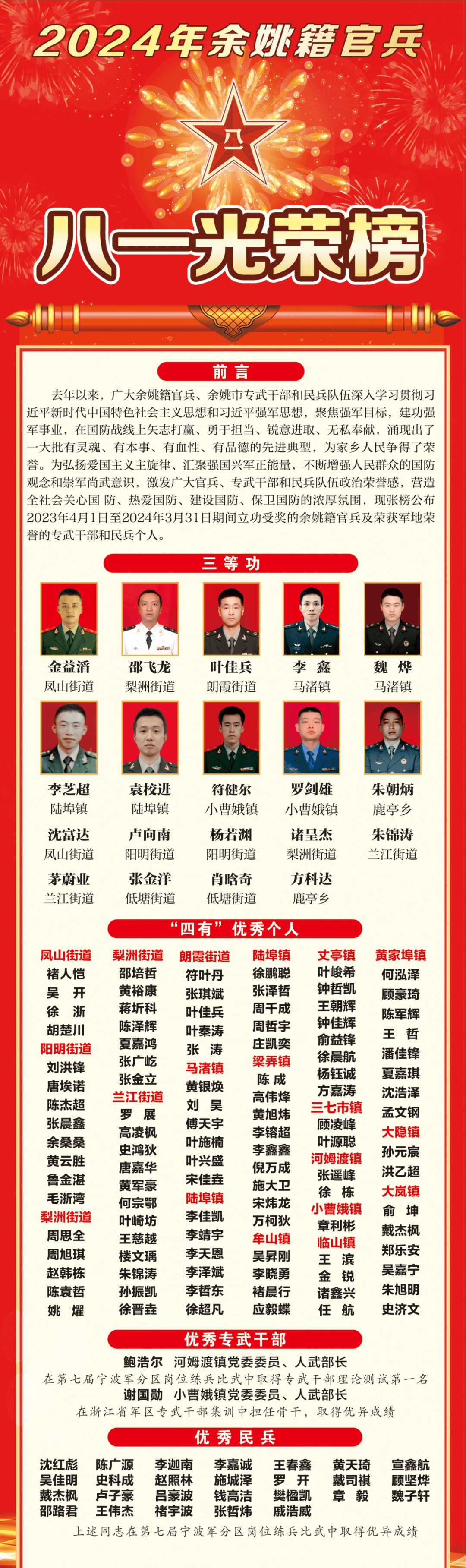 开化军人榜图片