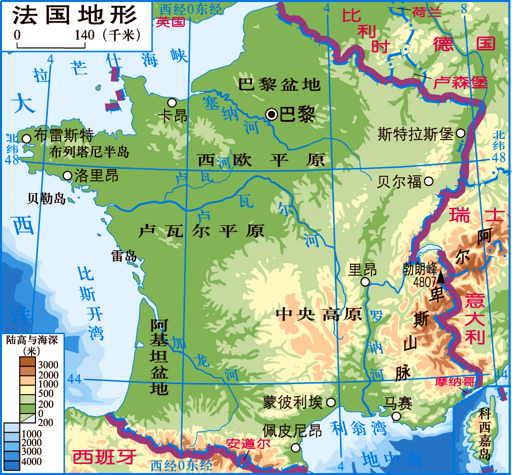 塞文河地图图片