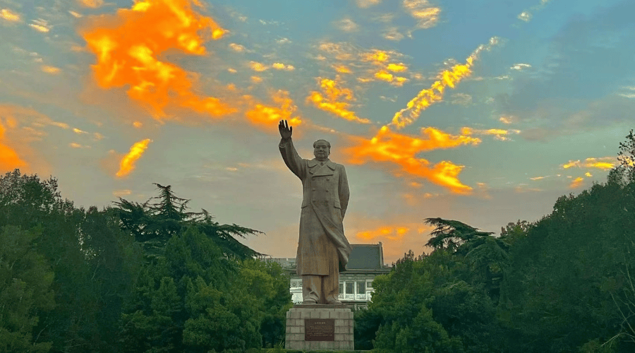 山东师范大学美景图片