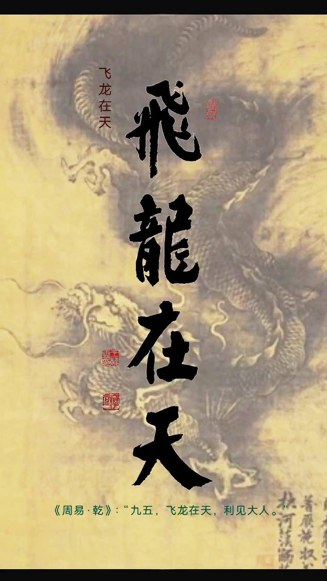 形容飞龙在天的字