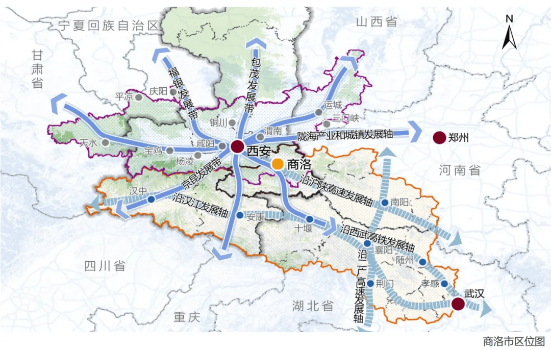 铜川最新规划获批,"一核两轴,三区六带".