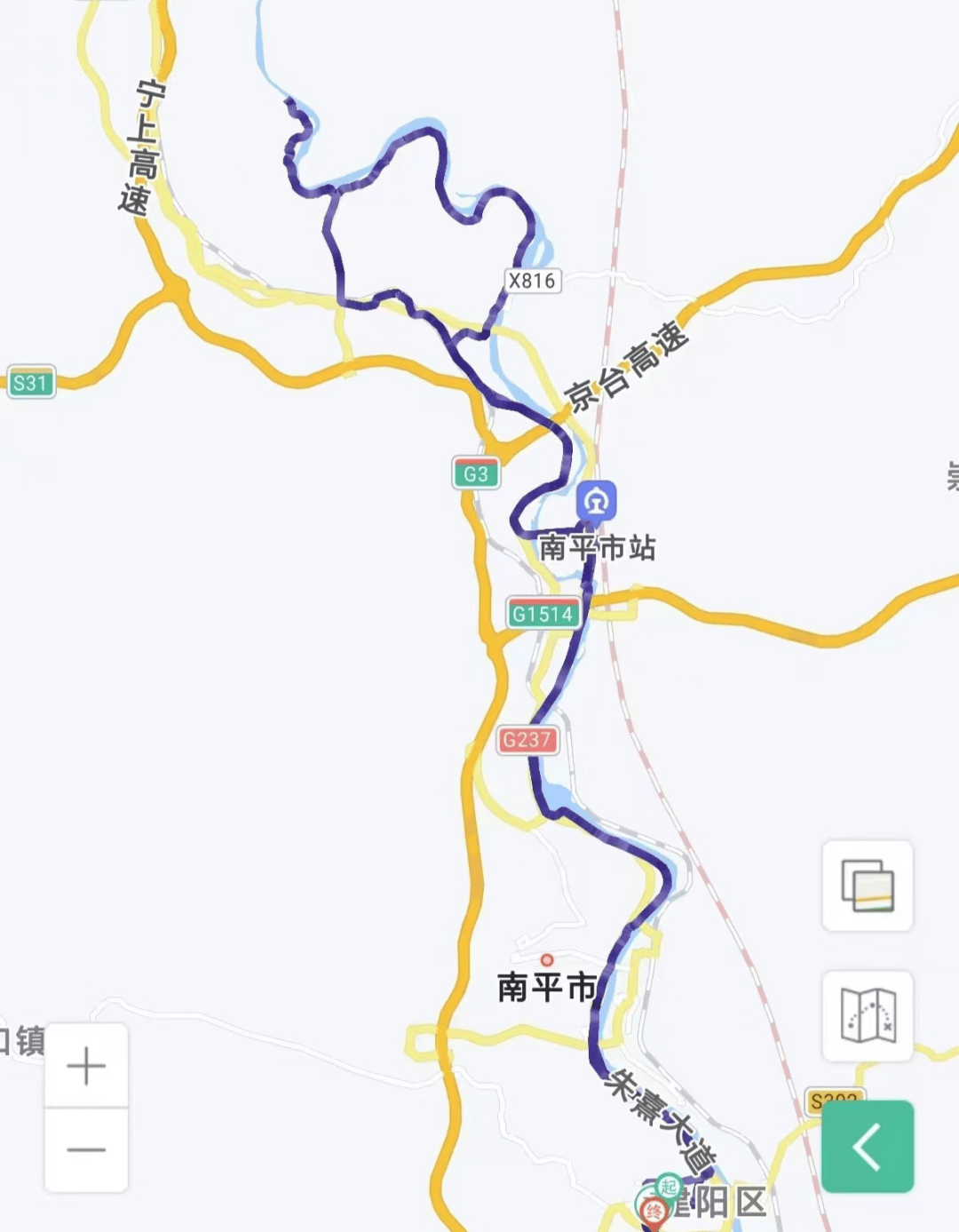 宁光高速线路图图片