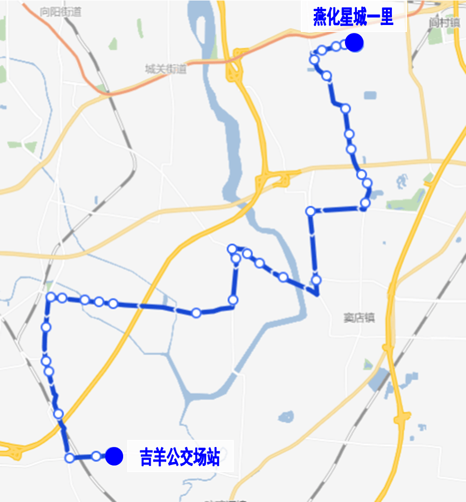 822公交车线路图图片