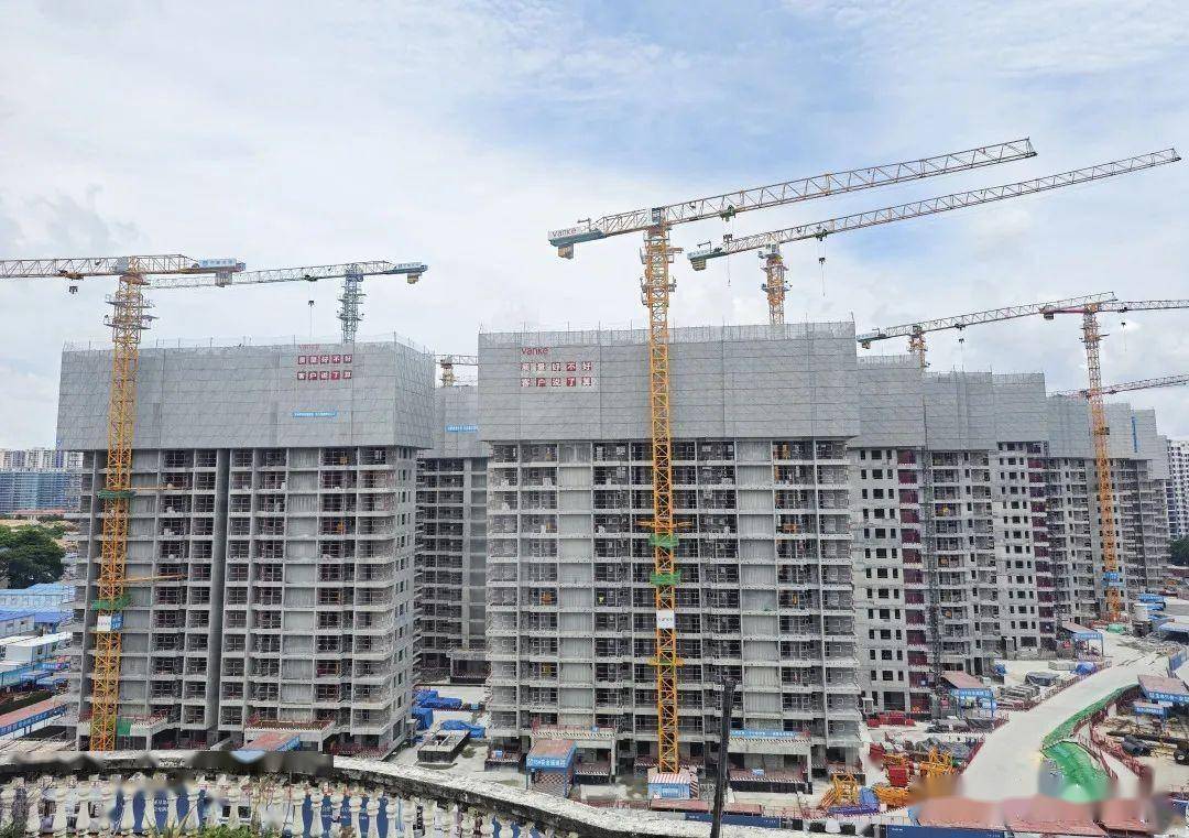 中建三局华南公司一批重点项目节点上新