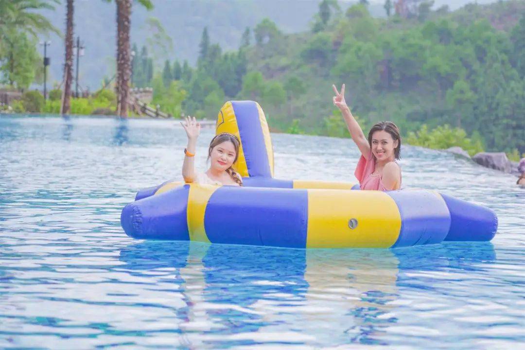 699元住全新西溪酒店!叹山顶温泉 无边泳池 水上乐园!