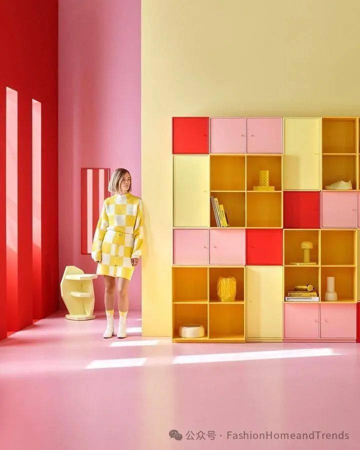 672025年最时髦的色彩搭配:粉红色 红色#fashion 色彩