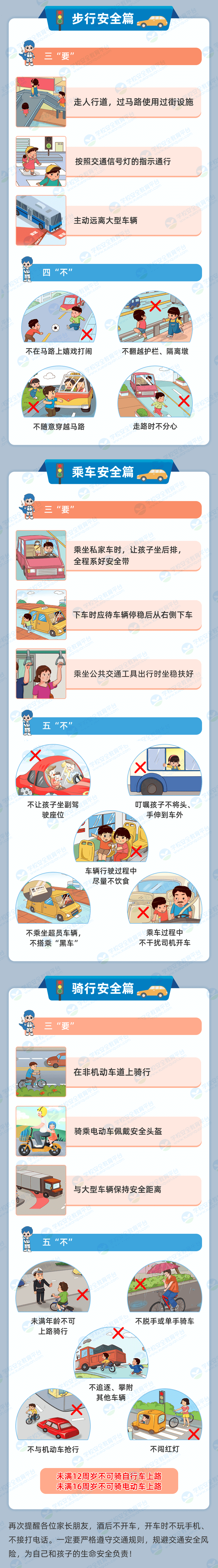 外出游玩,这些交通安全隐患一定要让孩子远离!_家长_宝典_星星