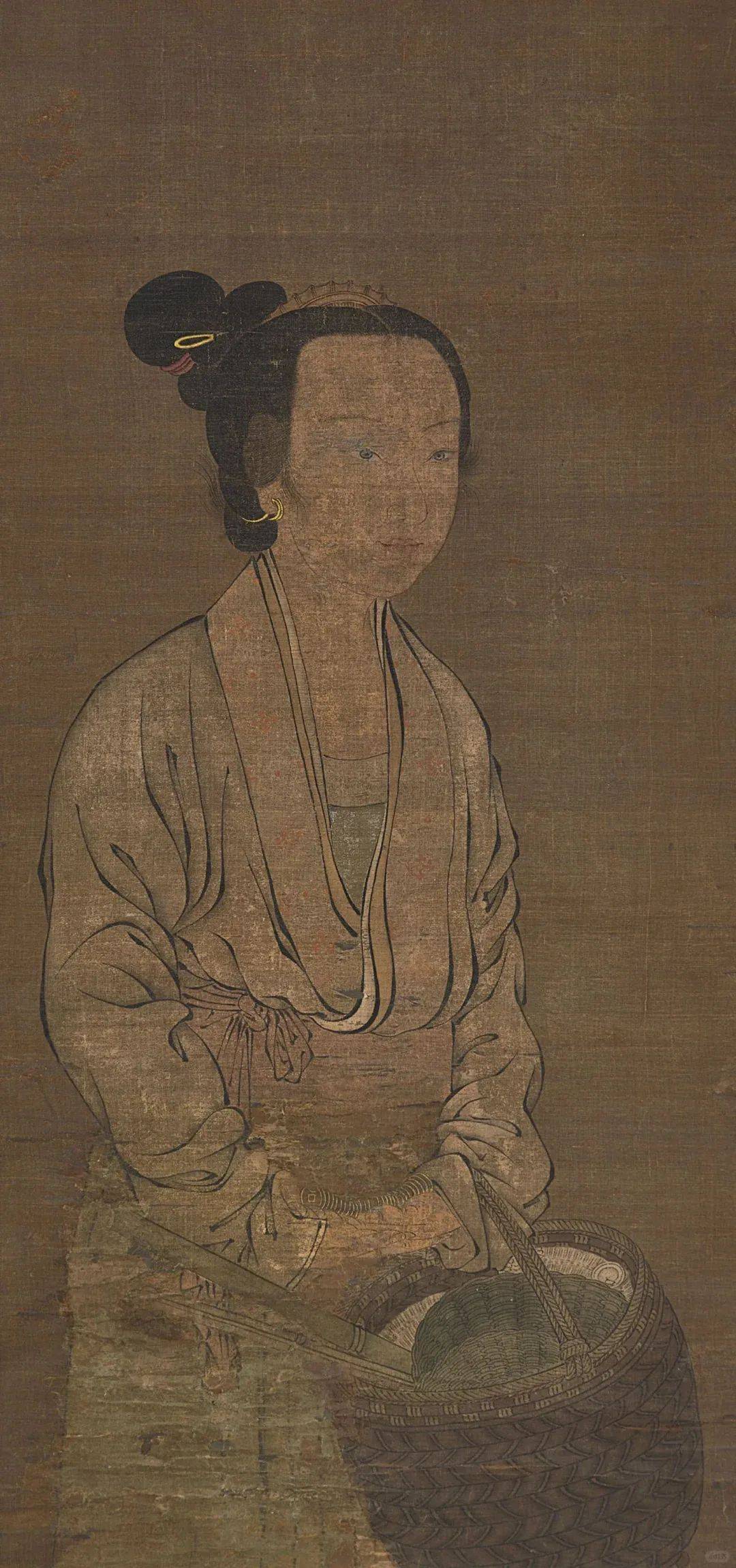 禅画:庞灵照图_庞蕴之_居士_意思