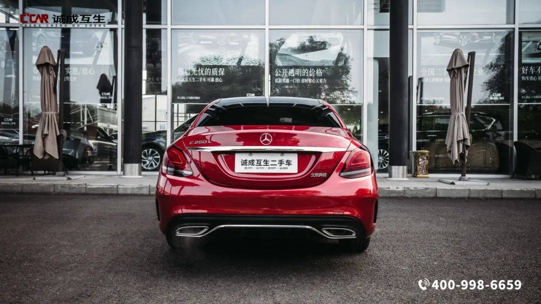 优雅知性的豪华b级车,四万多公里,不到20万!【奔驰c级 c260l 运动版】