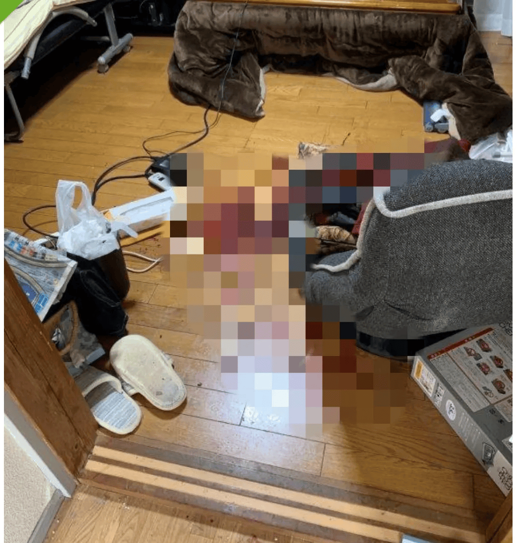 日本20岁富二代孤独死,去世3个月被发现,全身融化渗到地板下面