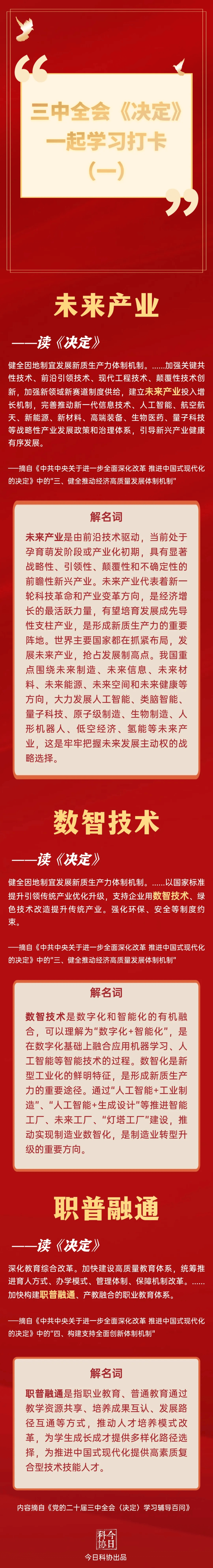 学习资料库（一）三中全会《决定》名词释义