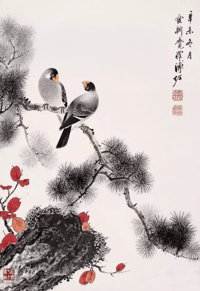 他是末代皇帝溥仪的堂弟,他的画气韵飘逸,脱俗清秀_爱新觉罗·_书画