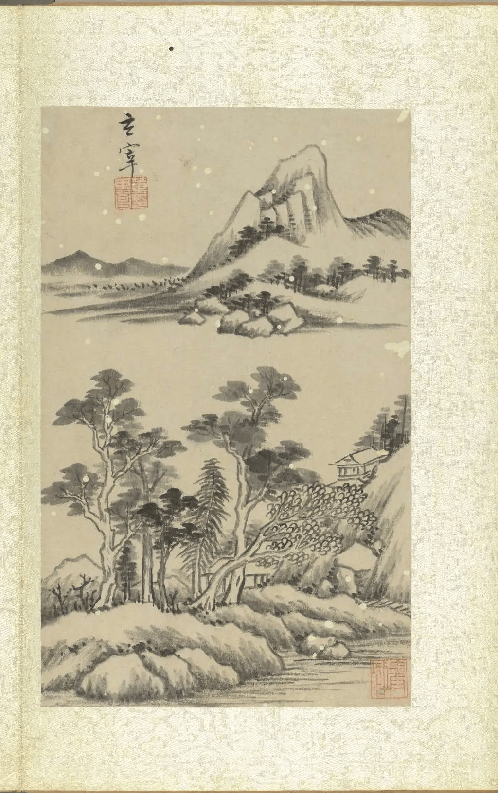 董其昌高清山水48幅,细微之处见精妙!