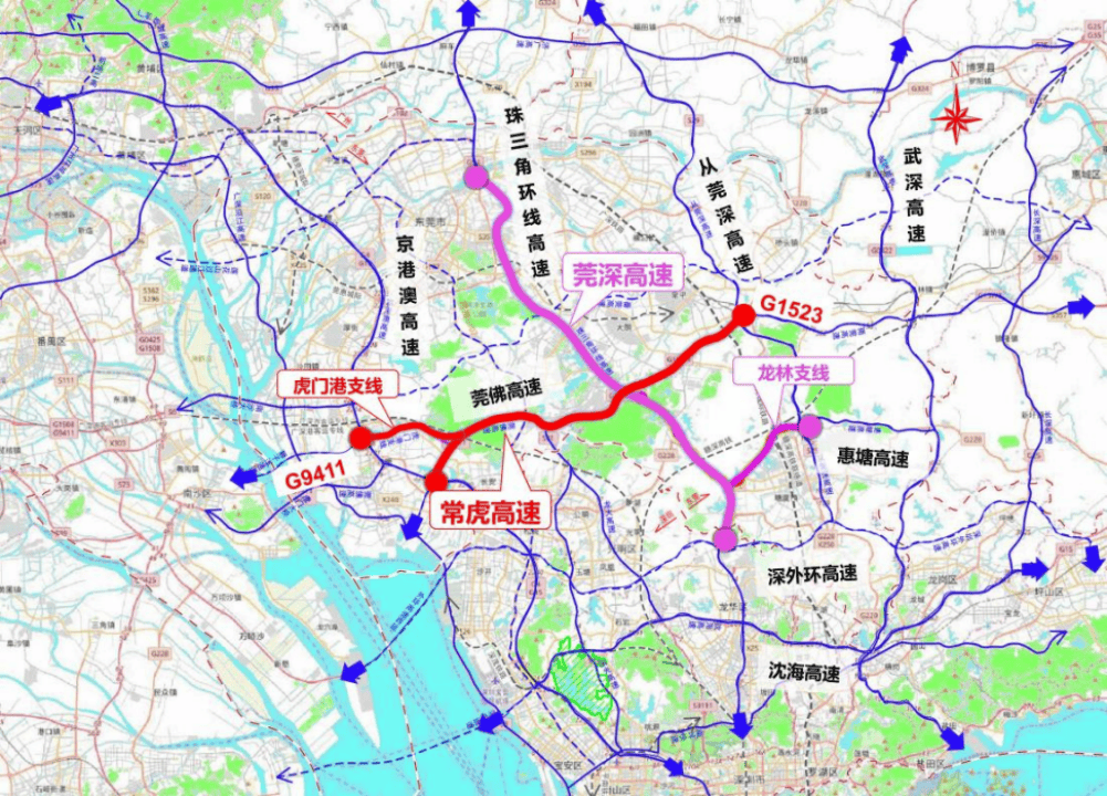 最新进展!g1523甬莞高速莞樟路互通开始封闭施工