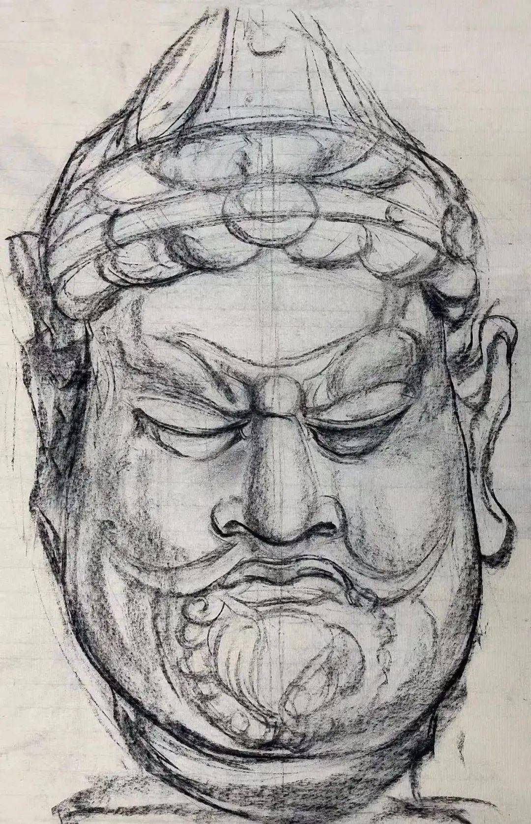 恭喜你被选为"天命人"!黑神话素材 中国美院基础部素描作品