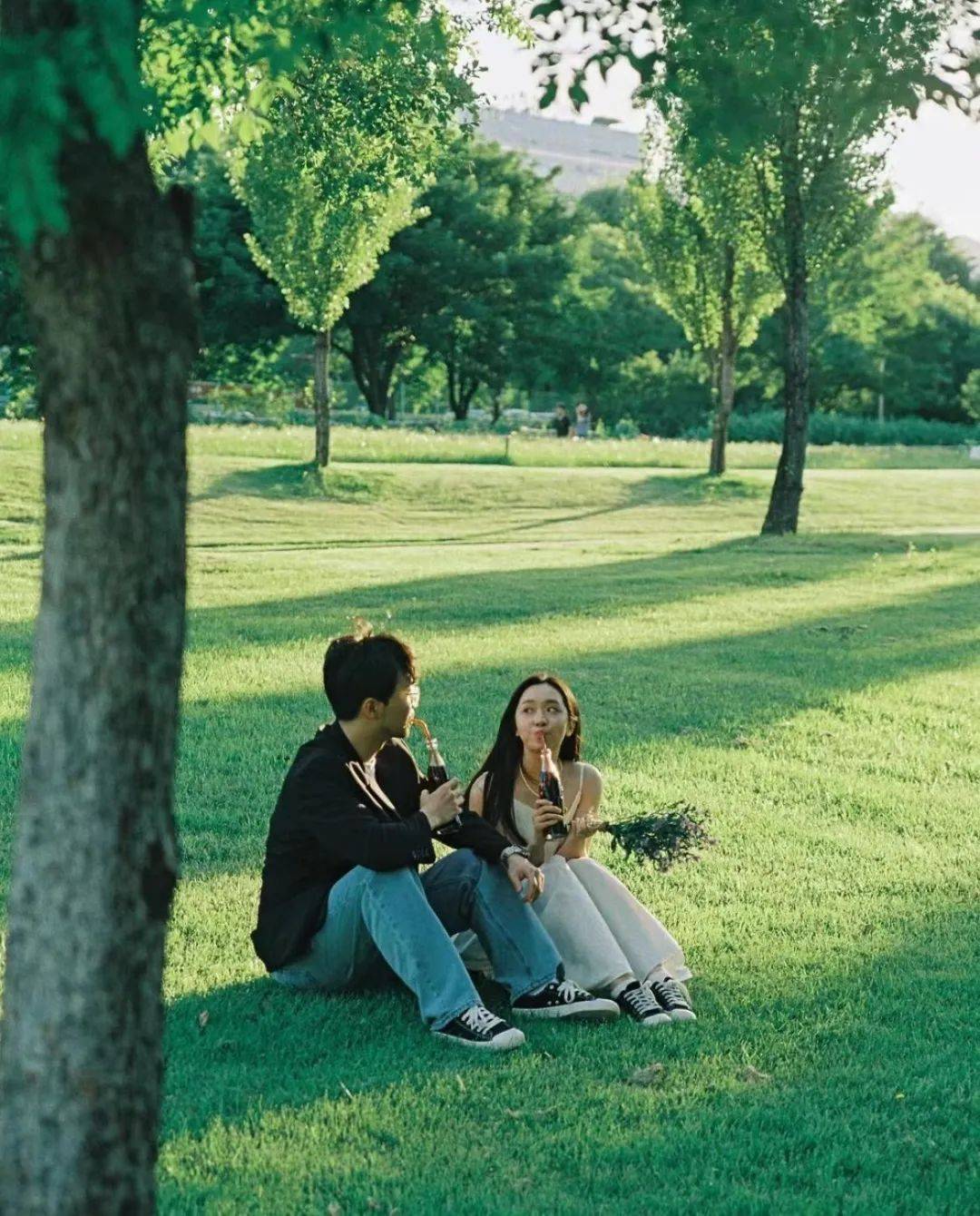 这样的情侣照!太心动啦!