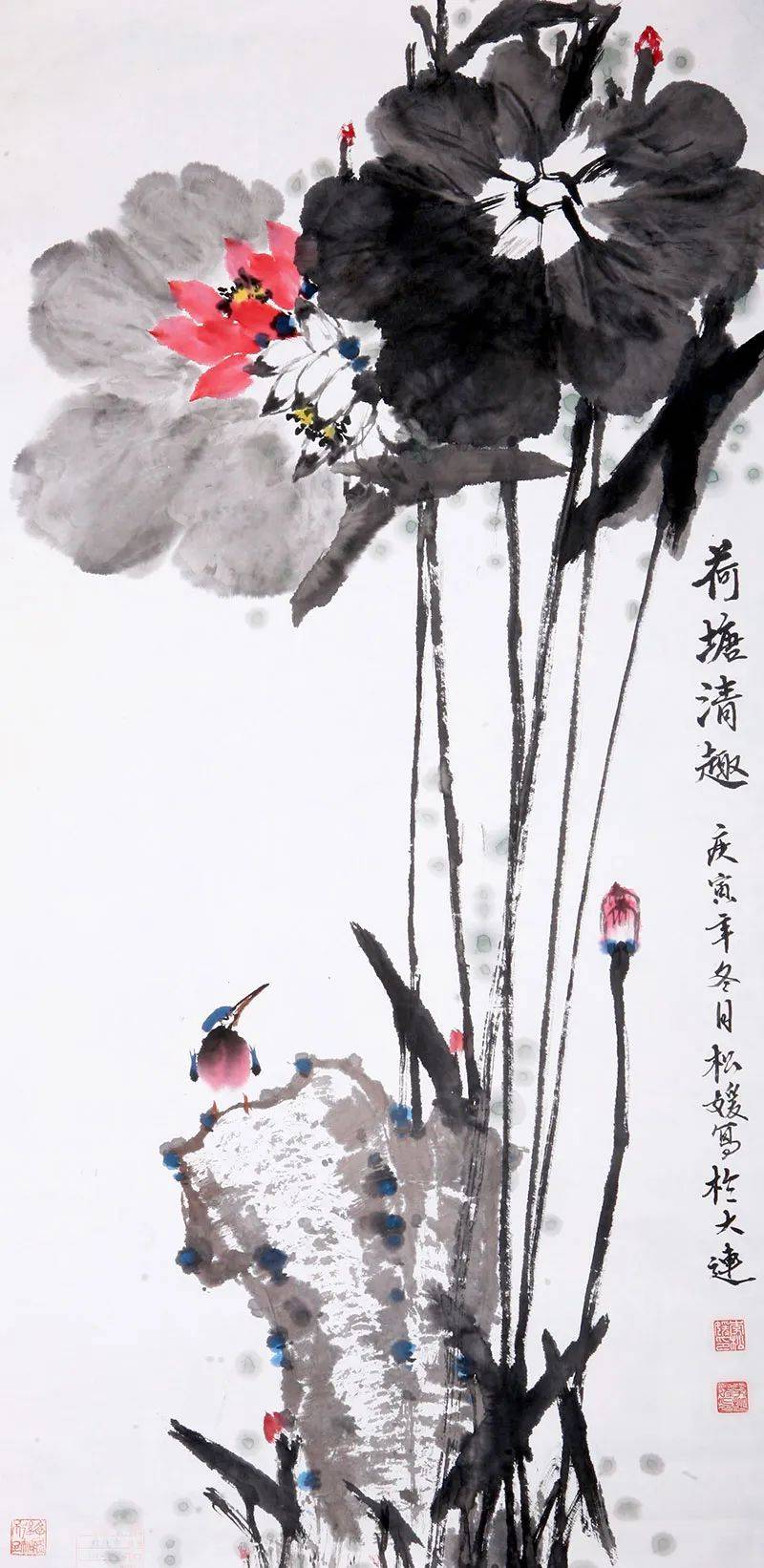 山水,人物,花鸟,色彩考纲与范画欣赏