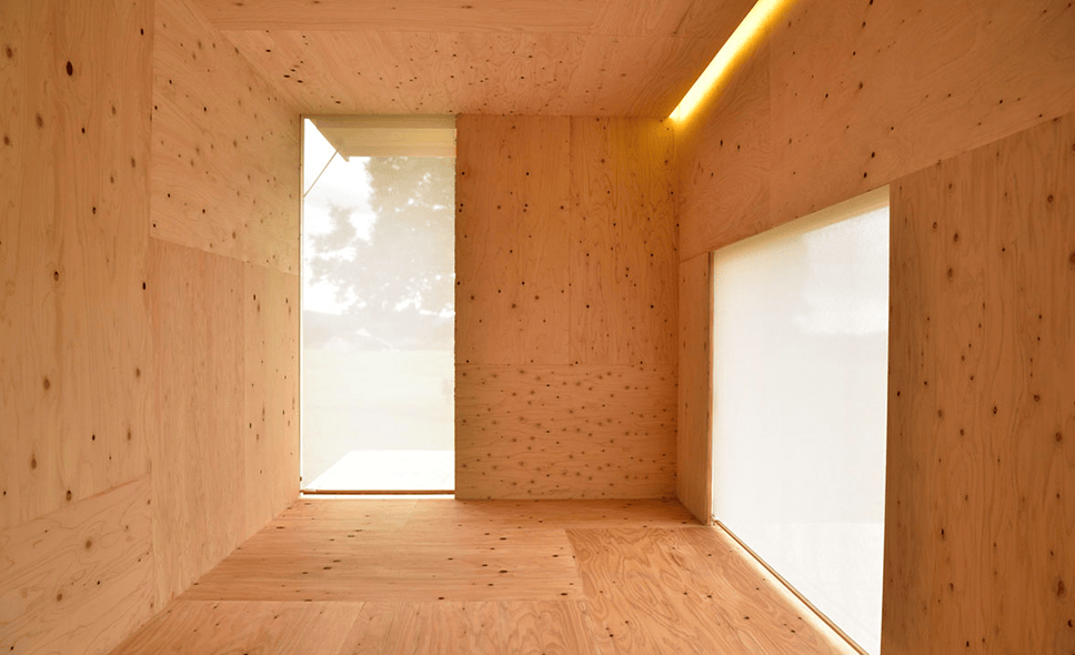 不到10㎡的家,隈研吾设计 snow peak「住箱」