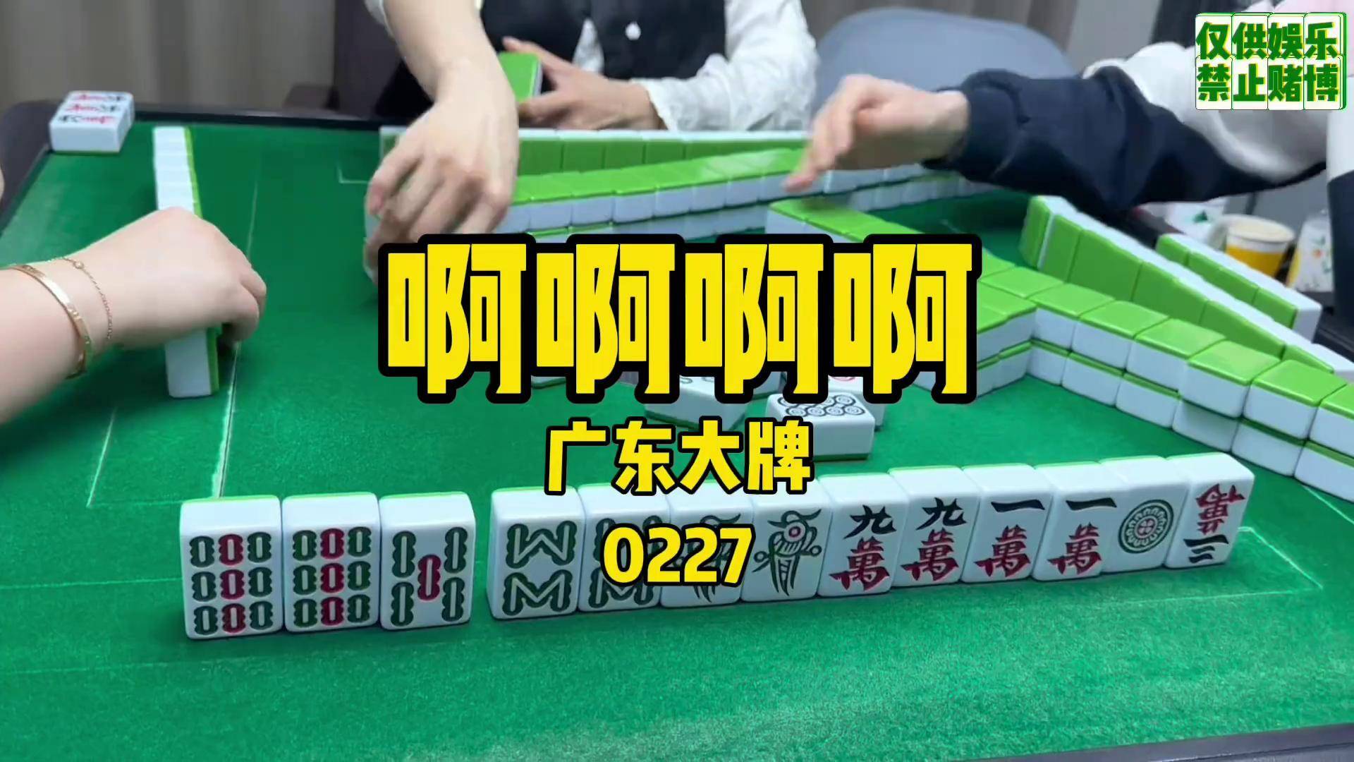 就差了那么点运气当代牌友的精神状态 广东麻将 清幺九