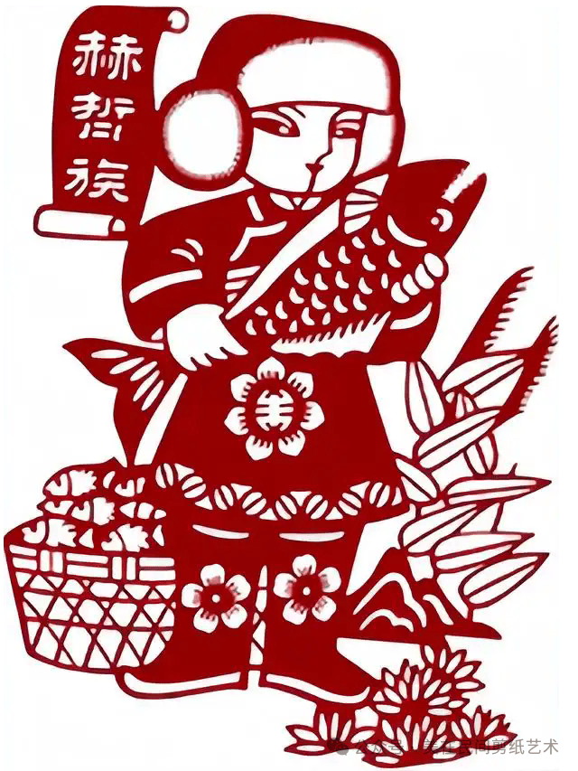 【国庆素材】剪纸艺术: "56个民族剪纸"精气神