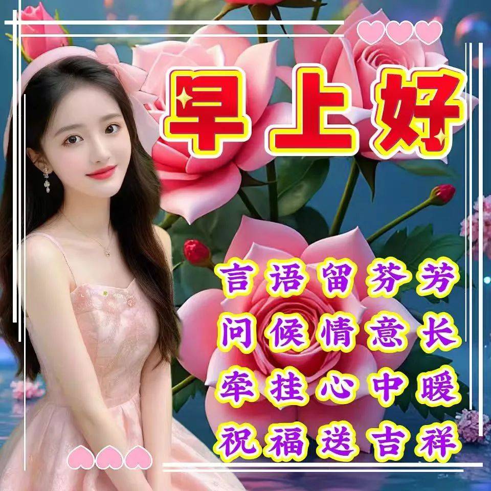 最新中老年早上好表情包,凉凉的早晨,暖暖的问候!