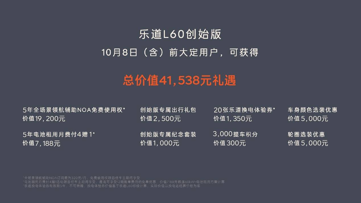 让更多家庭享受顶尖科技 乐道L60正式上市20.69万元起售